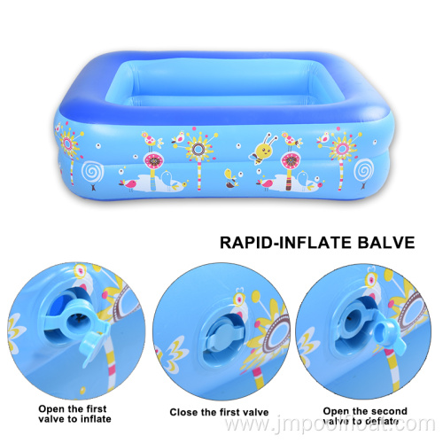 Inflatable Baby Swimming Pool Durable Family KiddIe Pool